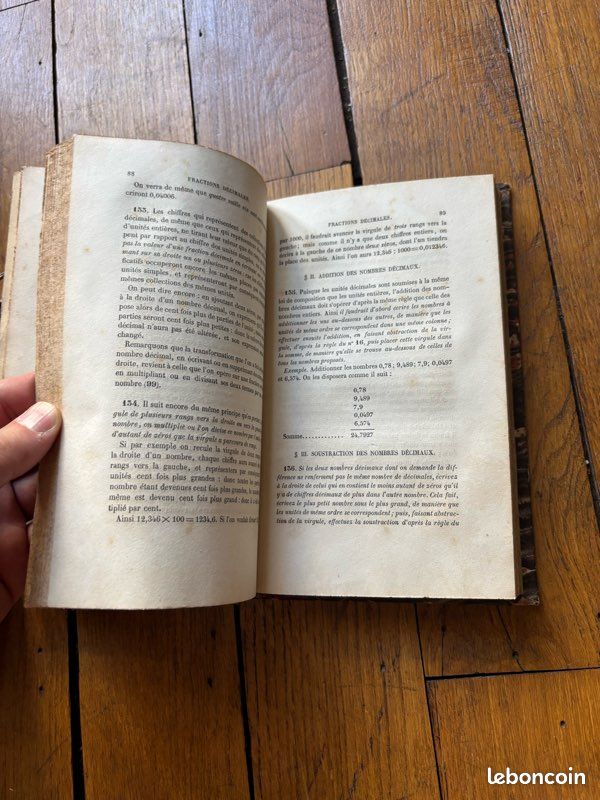 Livre ancien 1857 – Leçons d’Arithmétique – P.L. Cirodde – Édition Hachette (image 6)