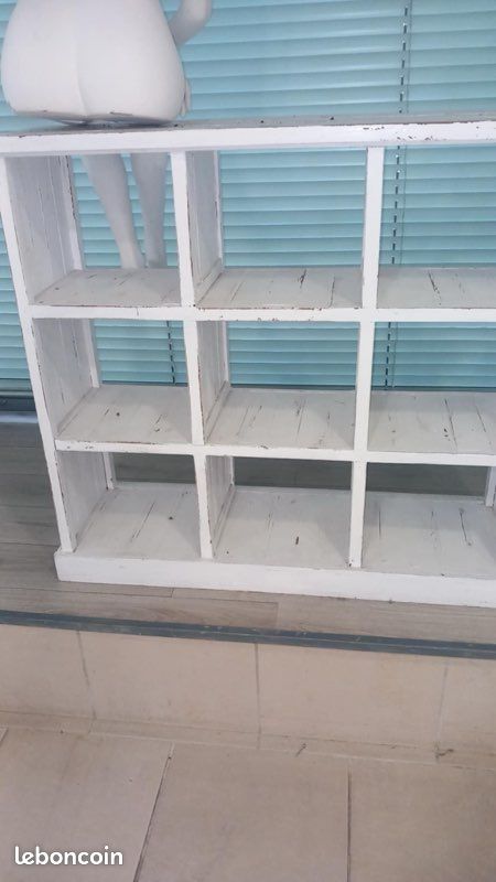 Meuble étagère en bois (image 1)