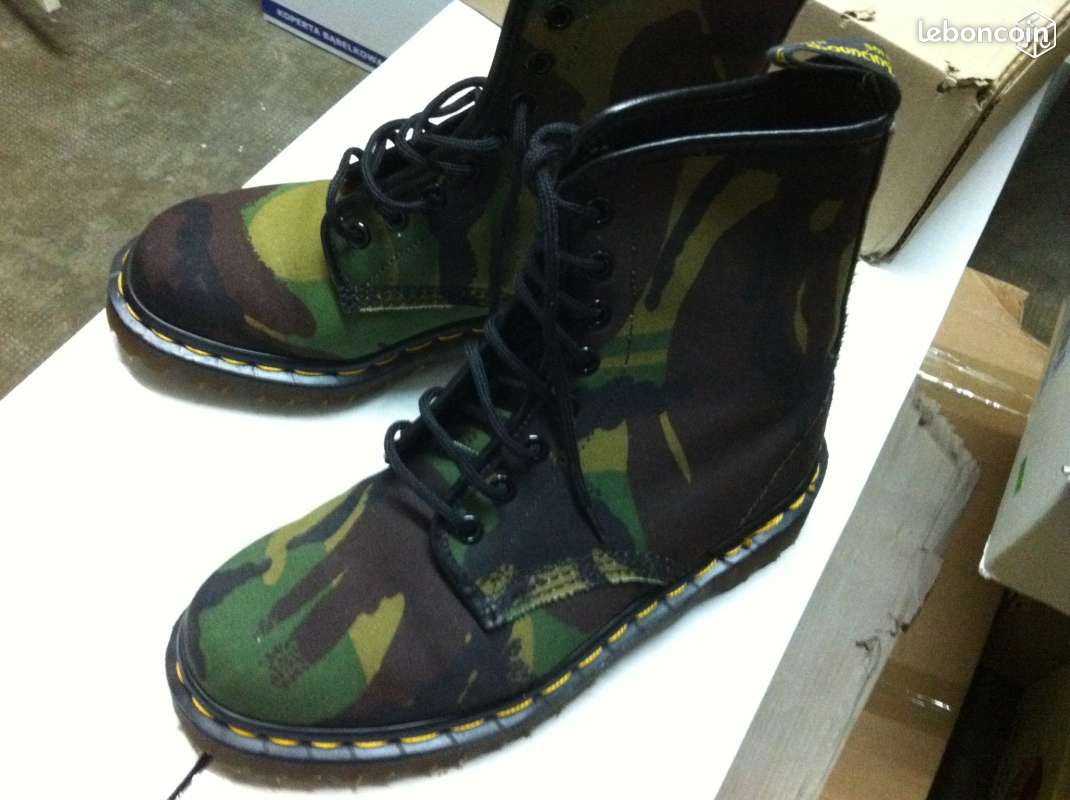DOCS MARTENS neuves camouflage Vegan (djmark) (image 1)