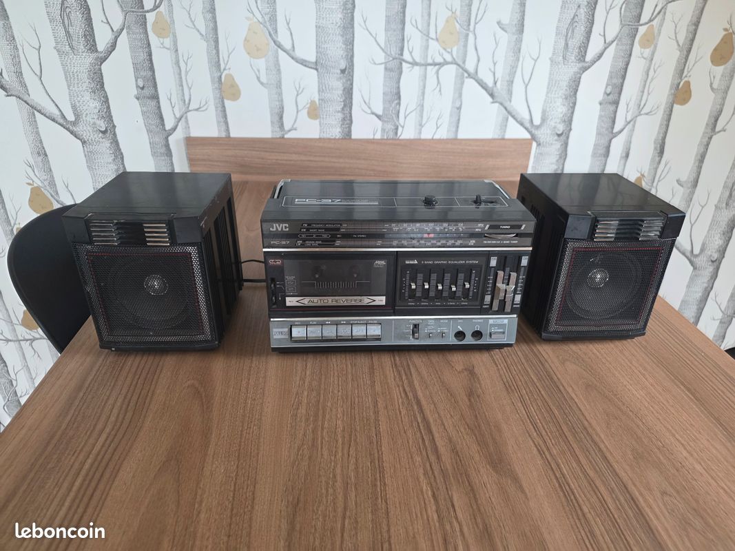 Radio Cassette Vintage JVC Pc-37 (image 2)