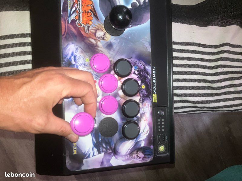 Xbox 360 Madcatz stick arcade Sf x Tekken (image 5)