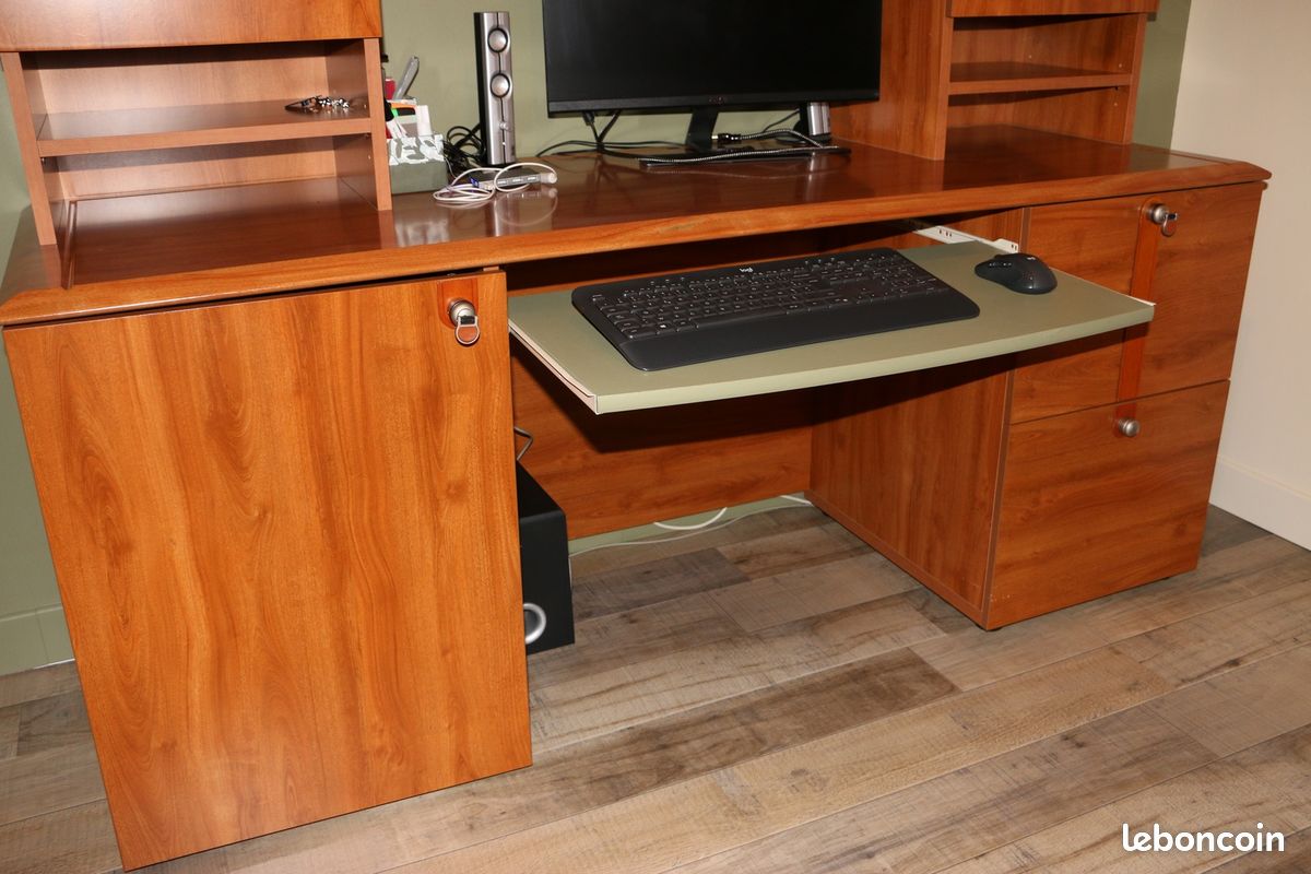 Bibliothèque GAMI OFFICEO 190x35x80cm panneau de