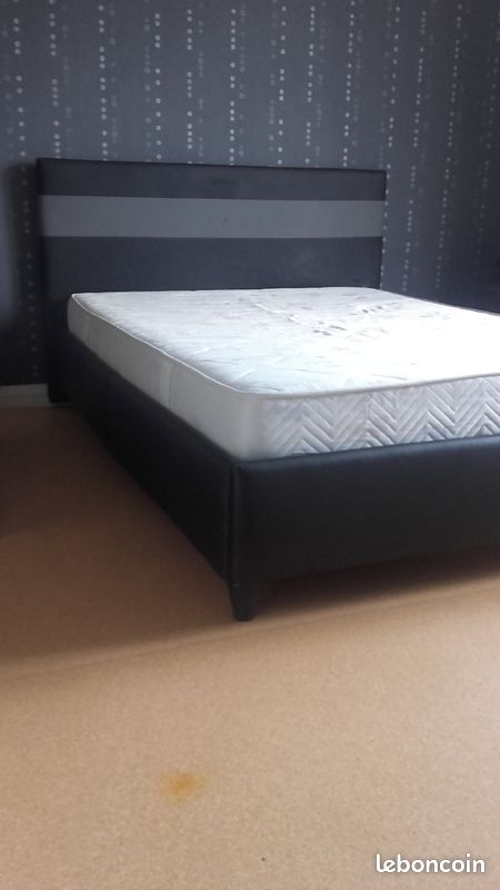 Matelas + lit (image 1)