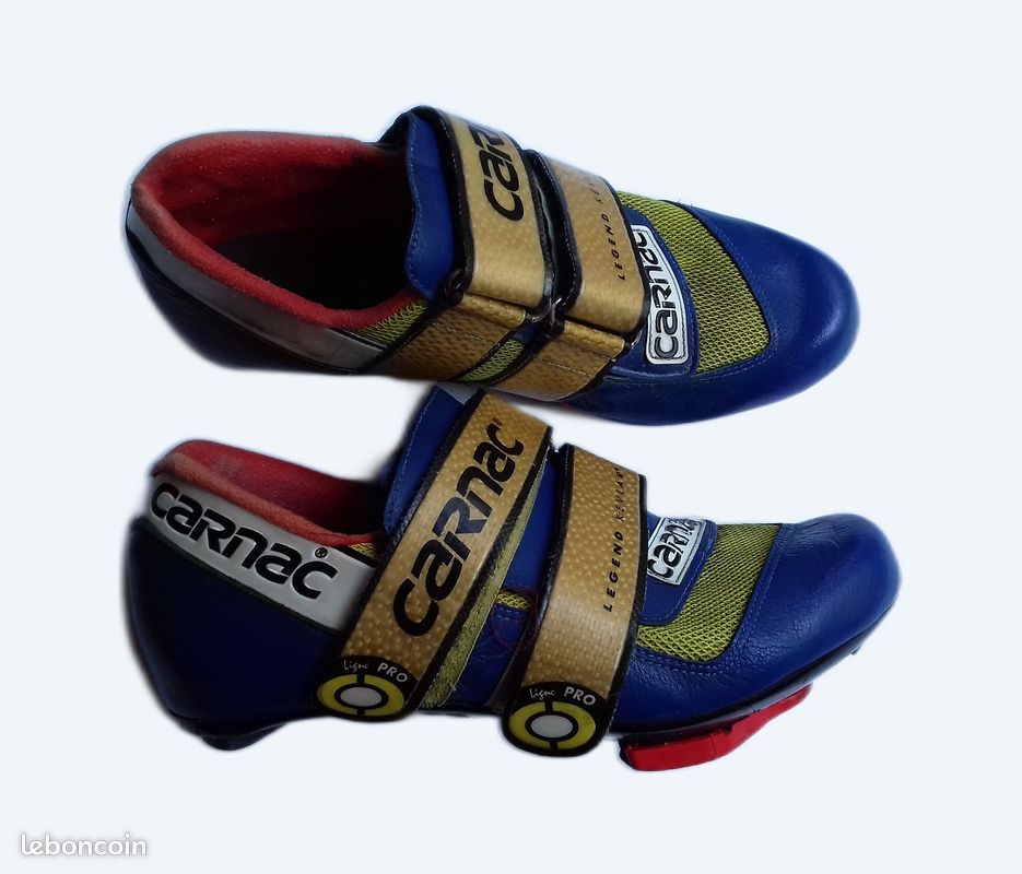 Chaussures Cyclisme Vintage Soubirac - France - Taille 39 - Cuir Noir - NEUVES
