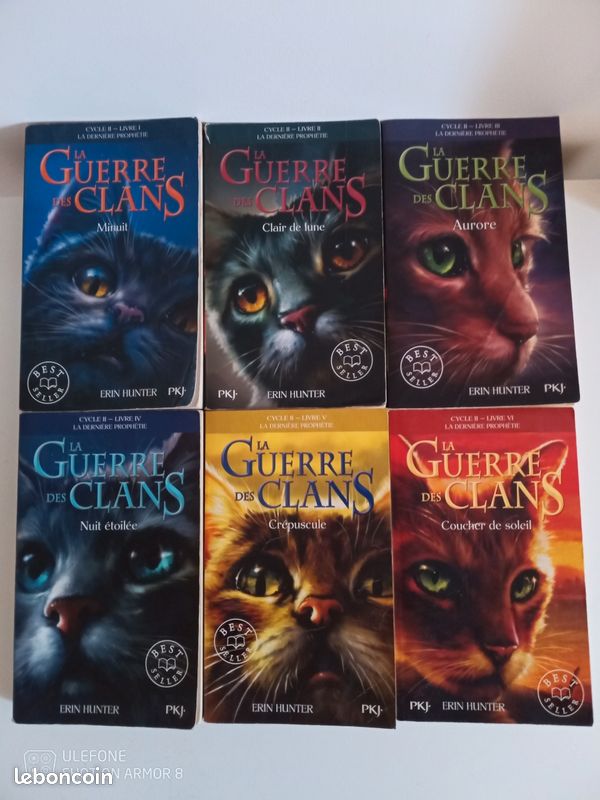 La guerre des clans cycle 1, 2, 3 complet et 4 livre 1 (image 5)