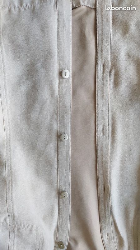 Veste suédine beigeT44 (image 5)