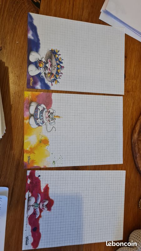 Lot 120 feuilles Diddl (image 6)