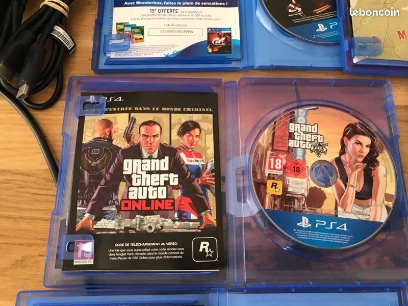 Lot de jeux PS4 God of war GTA Res Dead Redemtion Uncharted Fifa... (image 7)