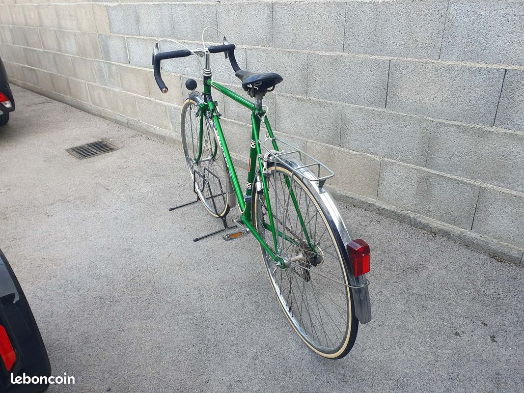Poignées de vélo en plastique, en cuir, de toutes les couleurs vintage