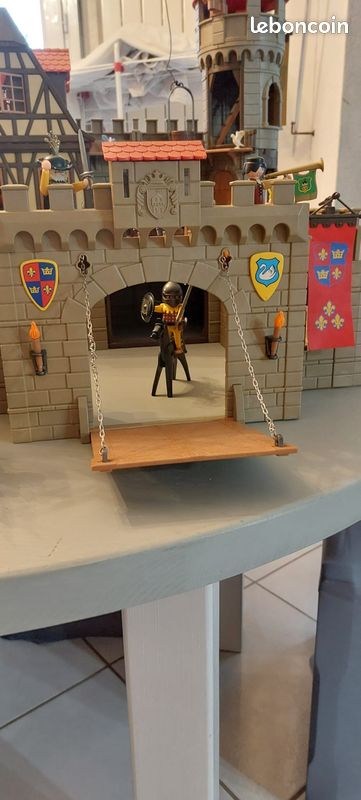 Playmobil Château 3666 – Mur En Ruine – Pièce Détachée Ou Extension – Occasion Bon état