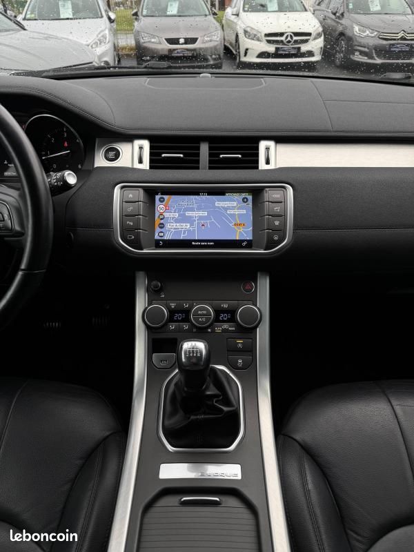 Land Rover Range Rover Evoque 2.0 D 150 GPS CUIR CAMERA TEL REGULATEUR (image 10)