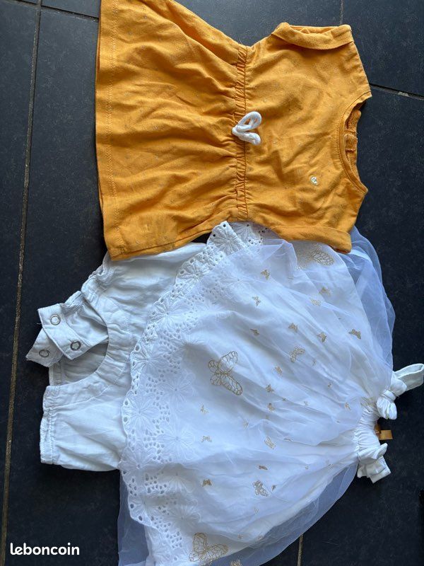 Lot de 16 vêtements bébé 0-1 mois (image 4)