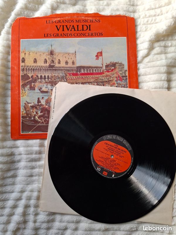 Disque vinyle Les Grands Musiciens n°10 (image 3)