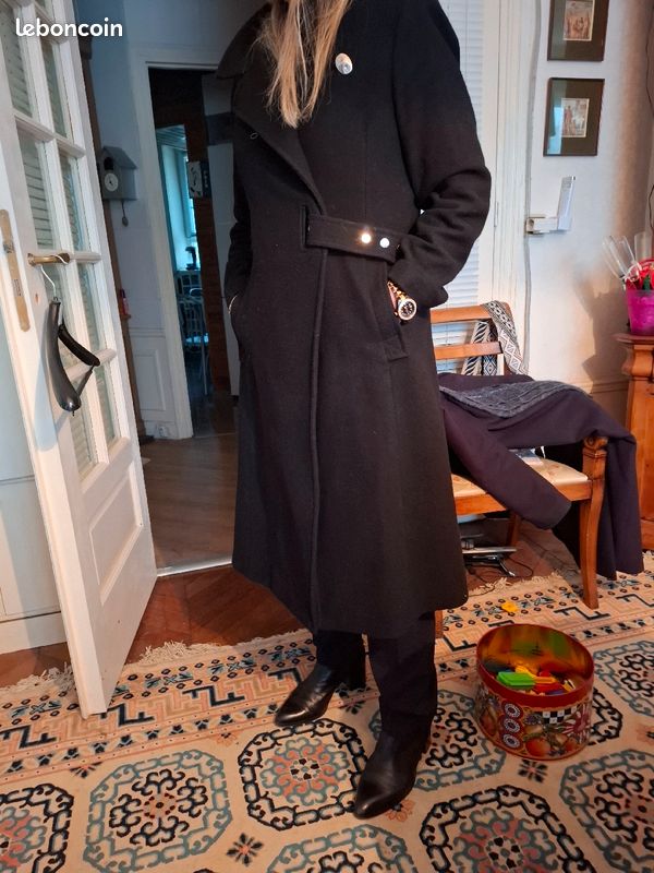 manteau femme laine et cachemire taille ML Vêtements