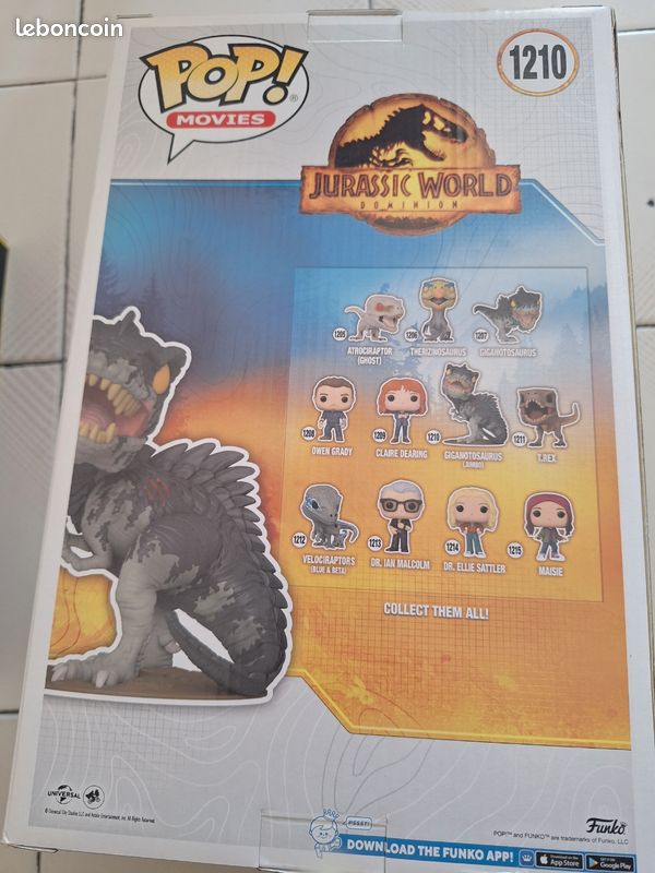Pop funko giganotosaurus jurassic world (image 3)