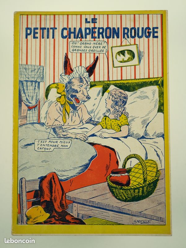 Le petit chaperon rouge Les merveilleuses histoires racontées par l'image N° 3 (image 1)