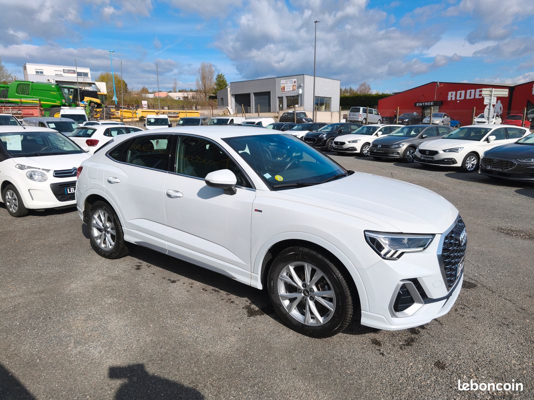 Q3 Sportback 2.0 TDI 150 cv S tronic 7 S line / 1°Main / Excellent Etat (image 7)