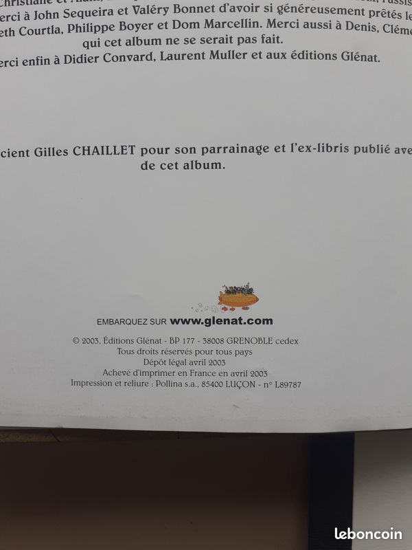 Bd eo le linceul Laurent Bidot tome 1 Glénât Gilles Chaillet suaire Turin (image 5)