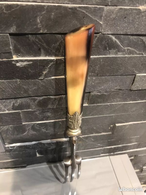 COUVERT A GIGOT En Metal Argente Reneka EUR 50,00
