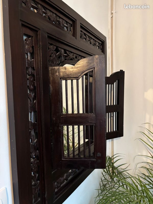 Miroir à volet en bois Maison du Monde (image 3)