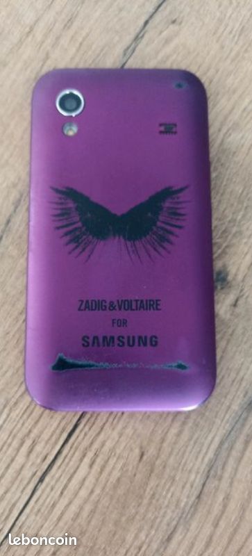 Samsung Galaxy ace gt-s5830 Zadig et Voltaire écran cassé (image 2)