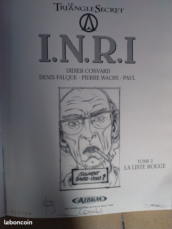 Inri. Rare tirage limité eo (image 3)