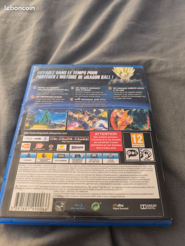 DRAGON BALL XENORVESE 2 ps4 (image 2)