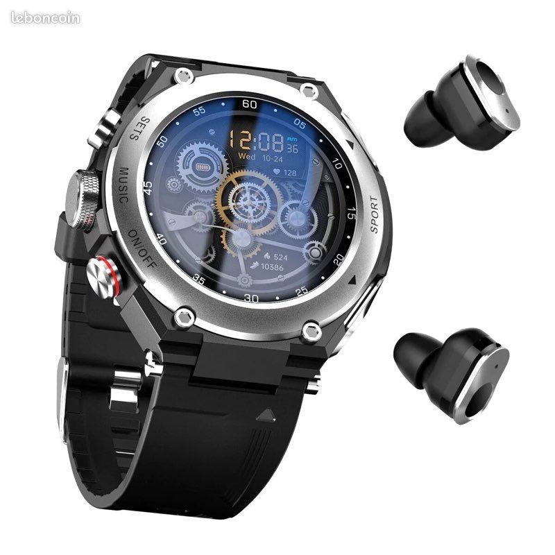Montre connecté avec écouteurs intégrés (image 2)