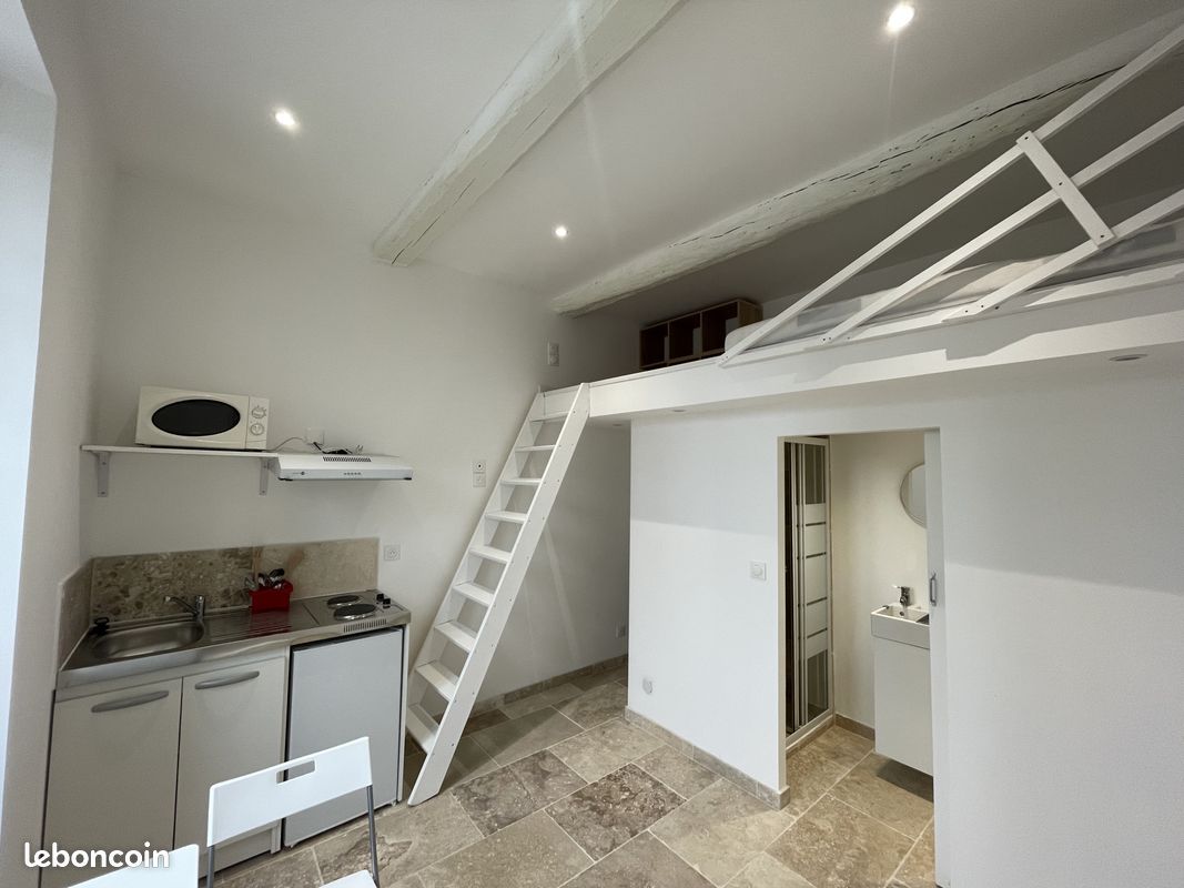 Appartement 1 pièce 14 m² · à La Roque-d'Anthéron · 14 m² · 335 €