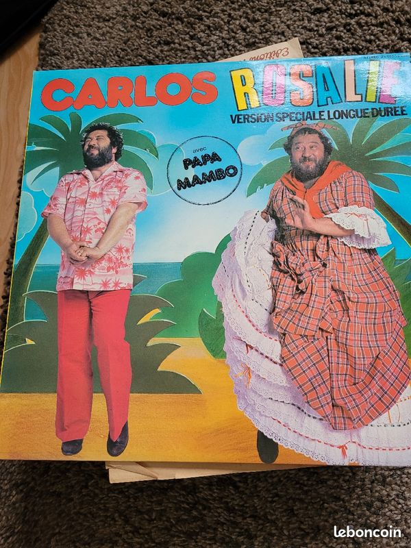 Disque vinyle 33T Carlos (image 1)