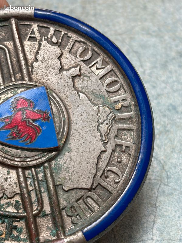 Ancien badge de calandre - Automobile Club du Nord (image 6)
