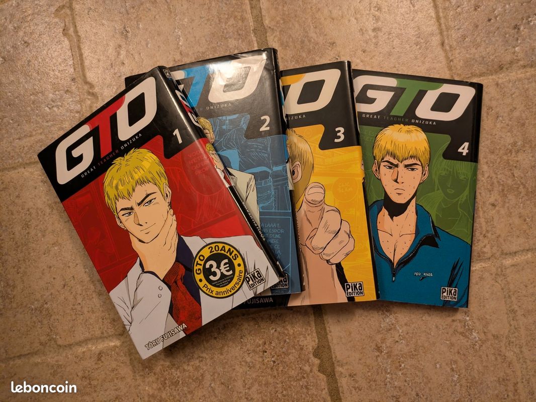 GTO tome 1 à 4 (image 1)