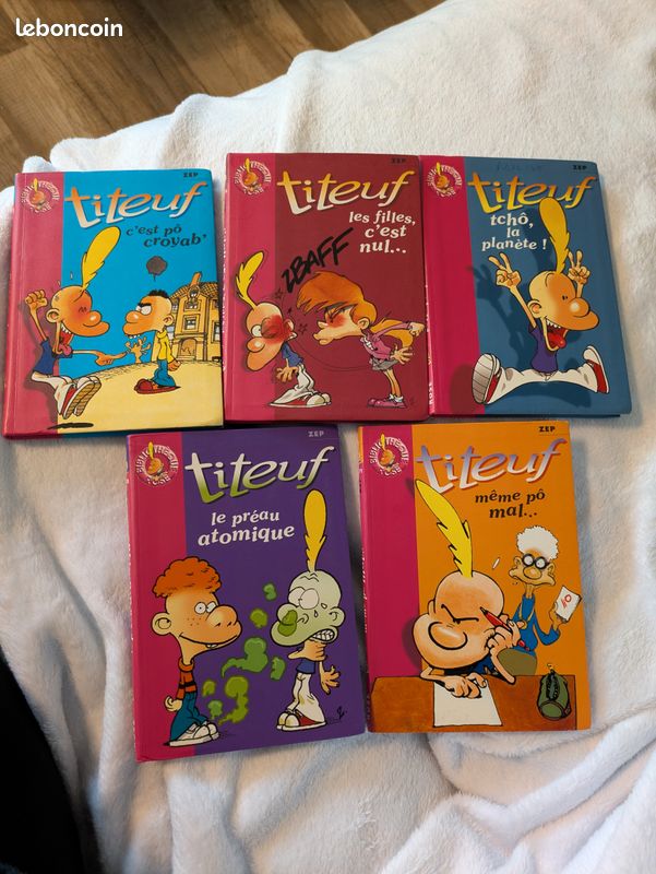 Lot de livres Titeuf (image 1)