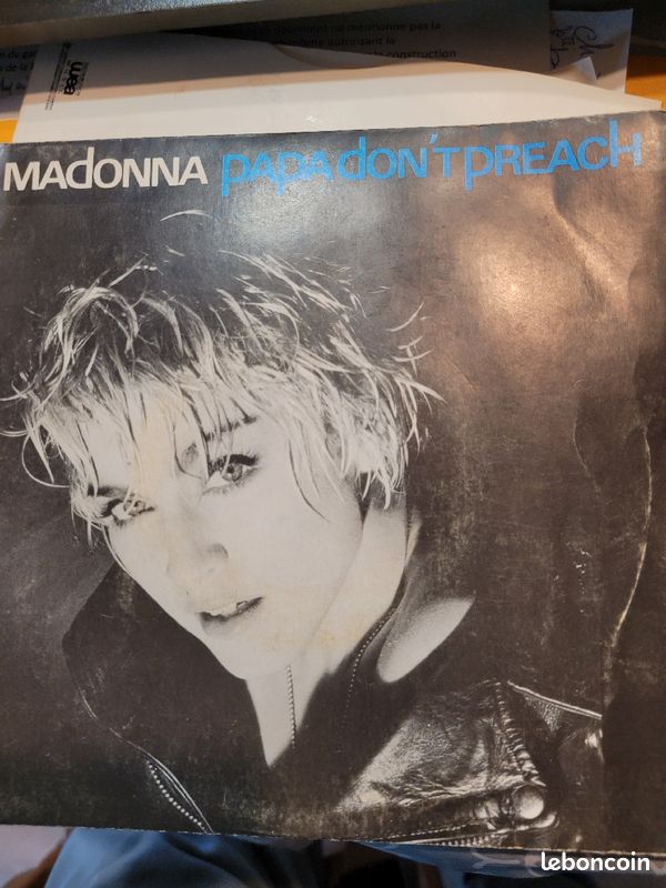 Cd vynile Madonna. Papa dont preach (image 1)