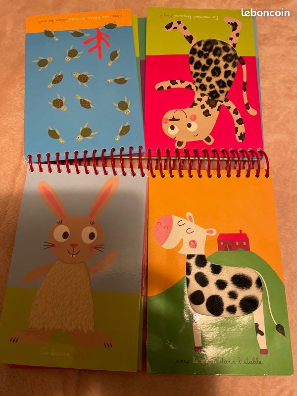 Livre à toucher : drôles de z’animaux, éditions Auzou (image 5)