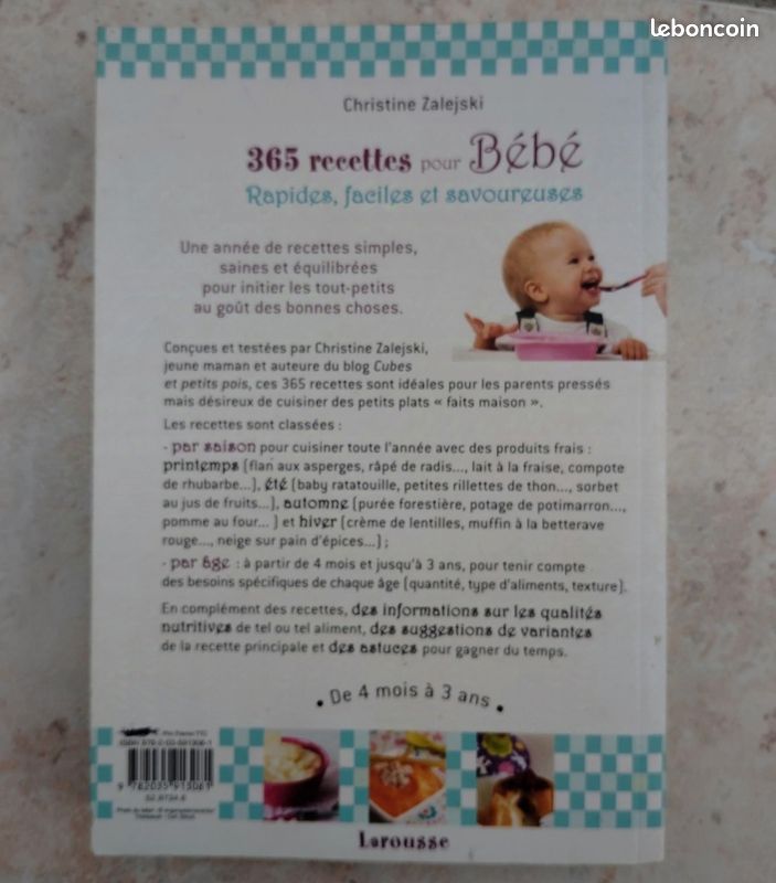 Livre de recettes pour bébé (image 2)