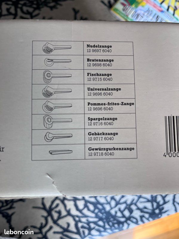 Ensemble 4 pièces ustensiles cuisine (image 2)