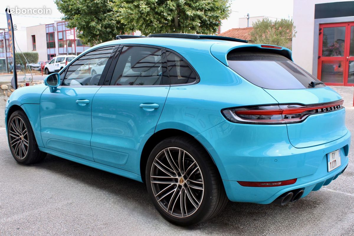 Porsche macan s-3.0l 355ch pdk-toit ouvr-sièg elect 18 reglg-jantes 911 / 21"-suspens pasm-phare pdls-orig france (image 21)