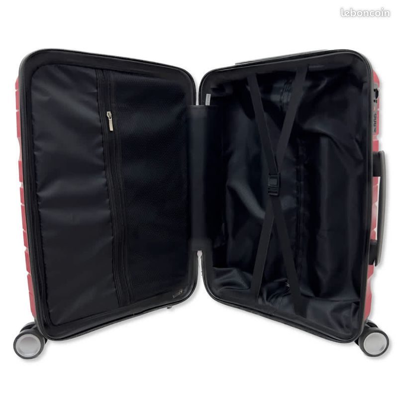 Ensemble de 3 valises résistantes en polypropylène 👜💼✈️ (100 caractères) (image 7)