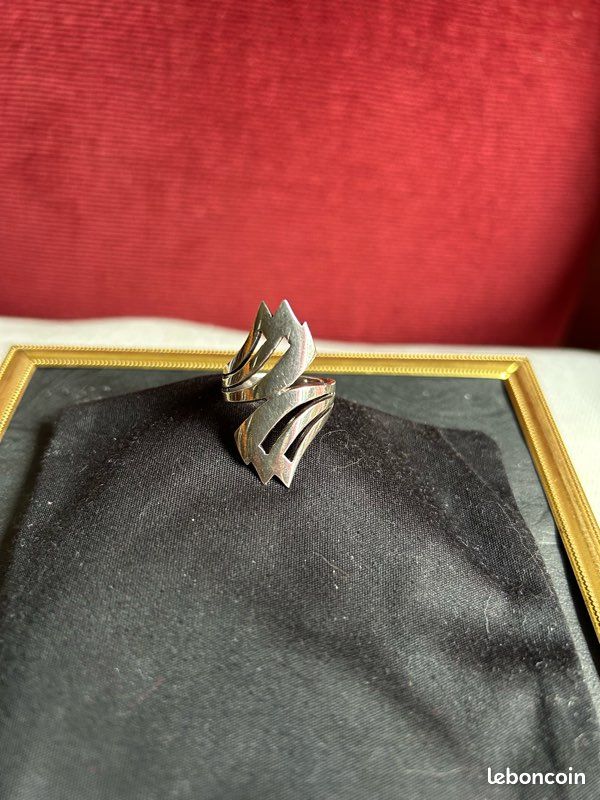 Bague fantaisie en argent (image 7)