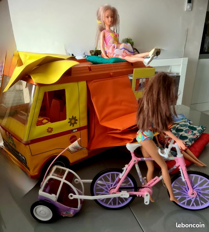 Barbie Camping-car 1970 CAMPER Mattel Van Vintage (image 2)