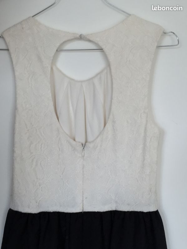 Superbe robe MANOUKIAN bi-matière - T.36 (image 3)