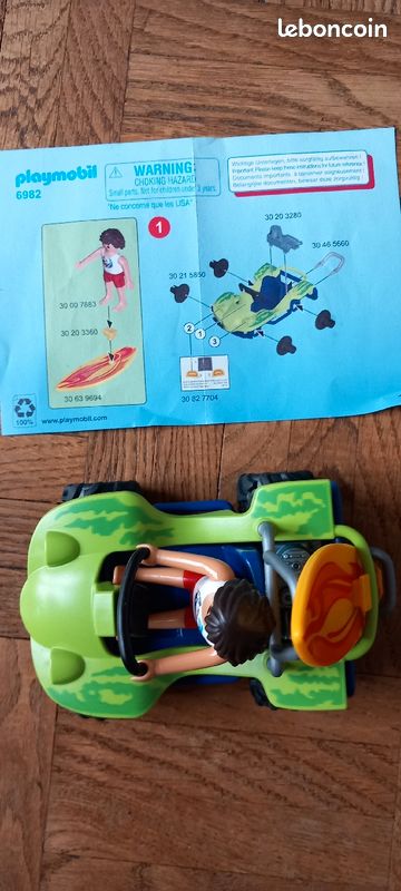 Playmobil quand et planche de surf (image 2)