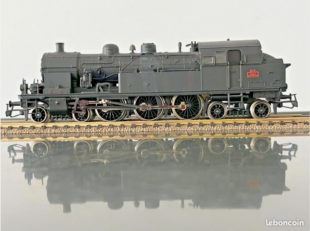 Märklin 3117 - Locomotive Vapeur SNCF 232 TC - Analogique - Époque II - H0 - Occasion - Top état !
