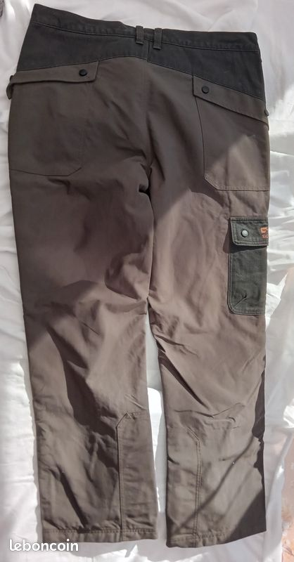 Pantalon de Chasse / Randonnée Solognac Bi-matière Renforcé — Taille 46 (image 3)
