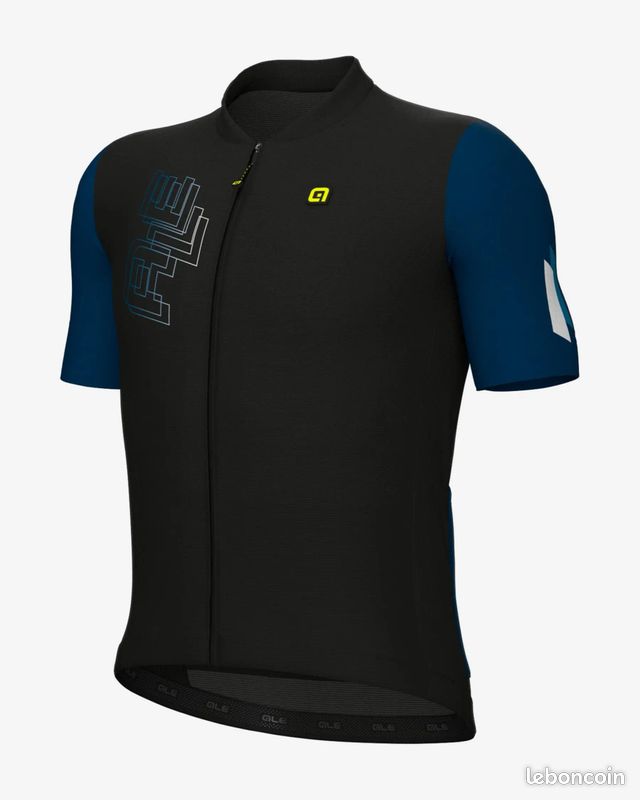 Maillot De Cyclisme ALE' SOLID RIDE Bleu