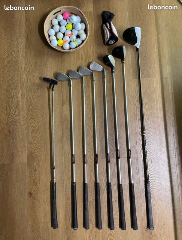 Demi-série Strata pour gaucher + driver TaylorMade (image 1)