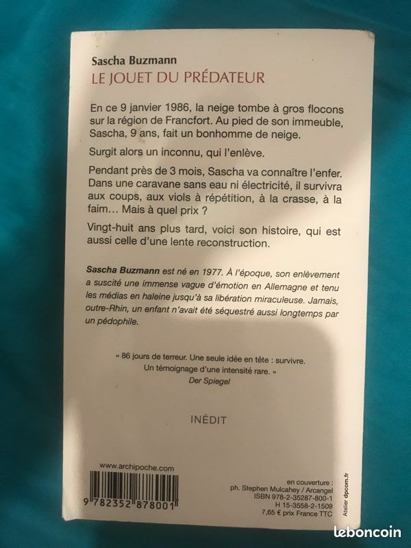Le jouet du prédateur (image 2)
