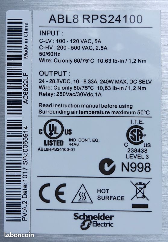 Alimentation 24V (image 2)