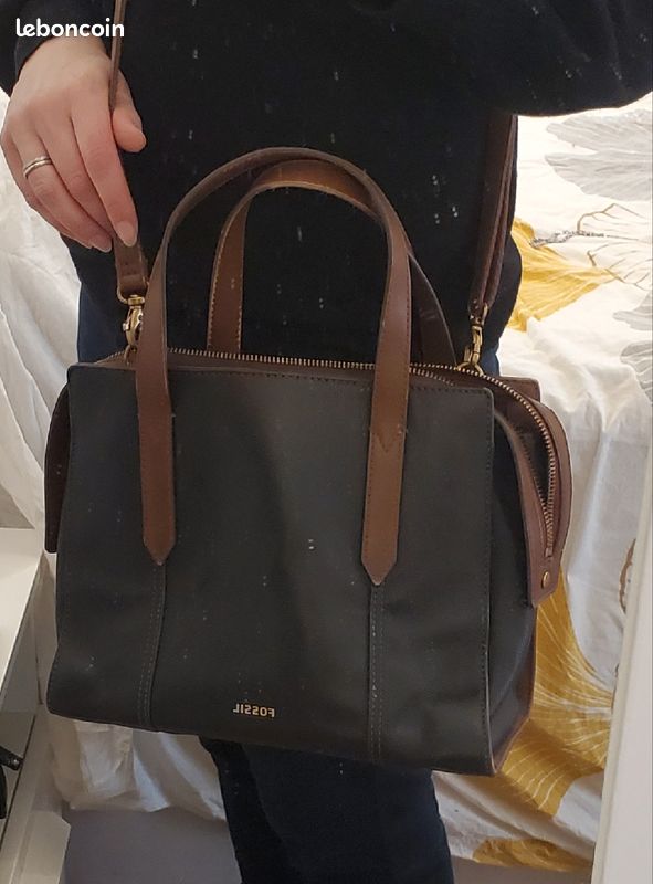 Sac Fossil noir (image 2)